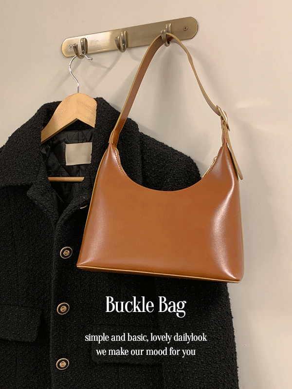 로스티 버클 숄더백 - bag(3color)로빈유